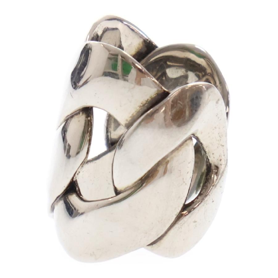 Alexander McQueen アレキサンダーマックイーン OVERSIZE CHAIN RING 