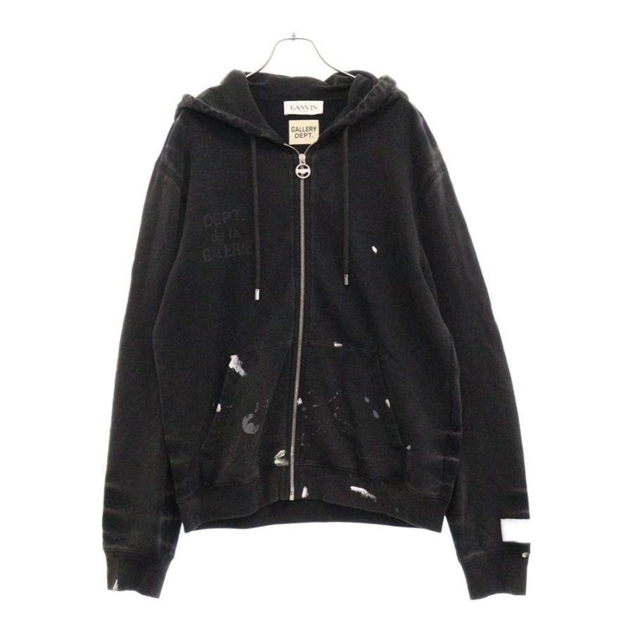 GALLERY DEPT. ギャラリーデプト 22SS ×LANVIN Painted Zip Up Hoodie 