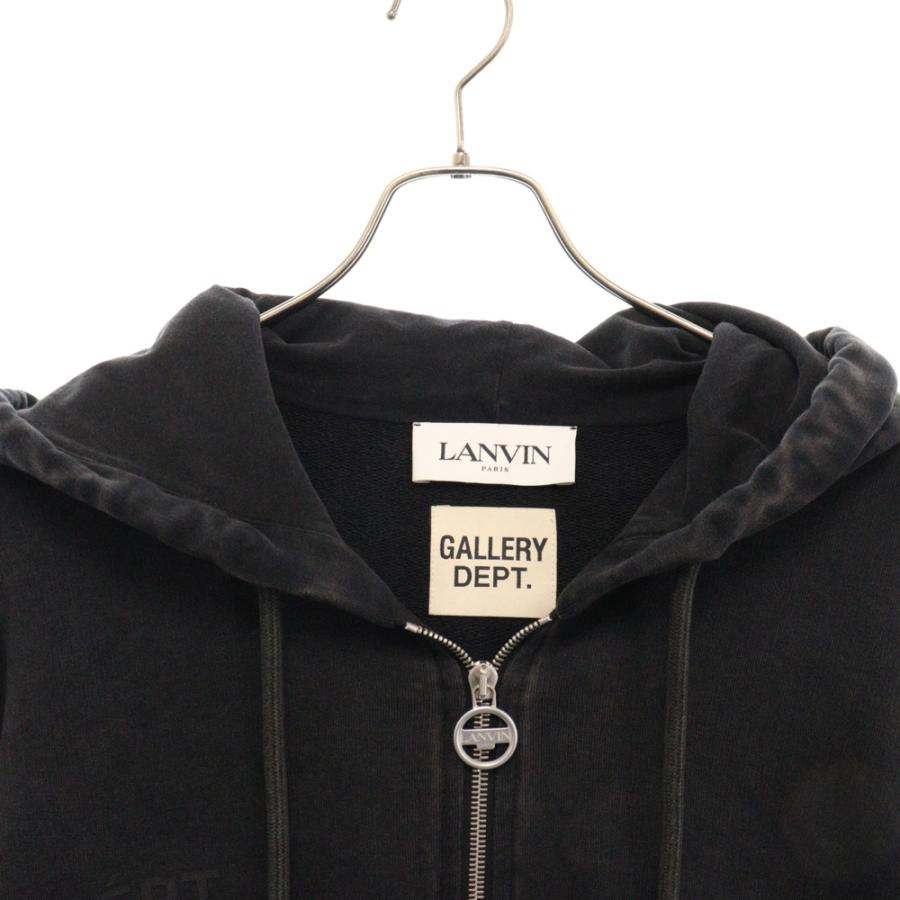 GALLERY DEPT. ギャラリーデプト 22SS ×LANVIN Painted Zip Up Hoodie 