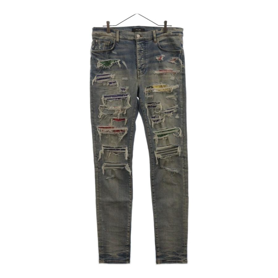 AMIRI アミリ Clashed Skinny Jean クラッシュ スキニー AMIRI アミリ Clashed Skinny Jean クラッシュ スキニー