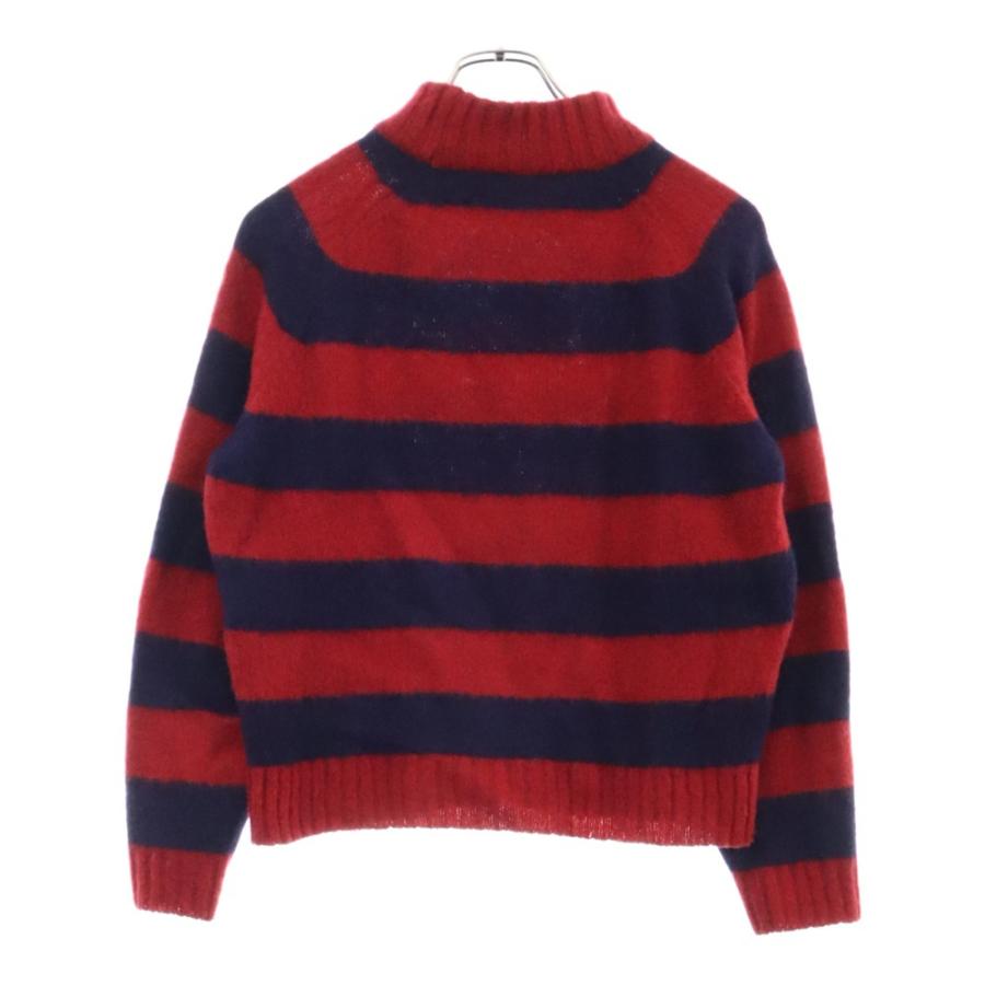 CELINE ストライプポロシャツ Lサイズ ネイビー/レッド CELINE ストライプポロシャツ Lサイズ ネイビー/レッド