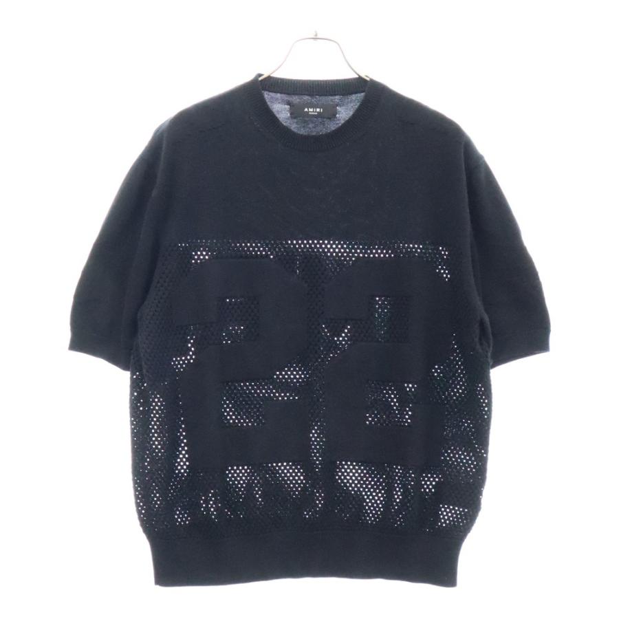 AMIRI アミリ 22 KNIT TEE クルーネック ニット半袖Tシャツ AMIRI アミリ 22 KNIT TEE クルーネック ニット半袖Tシャツ