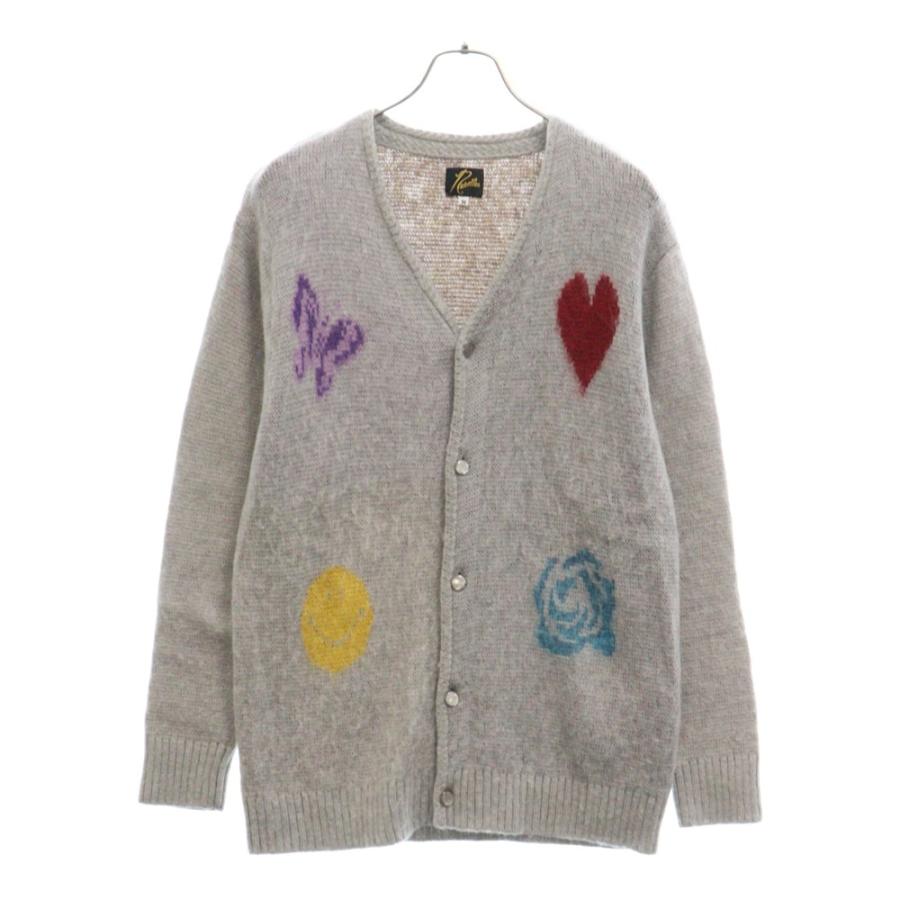 Needles（ニードルス） Mohair Cardigan LQ376 刺?デザイン