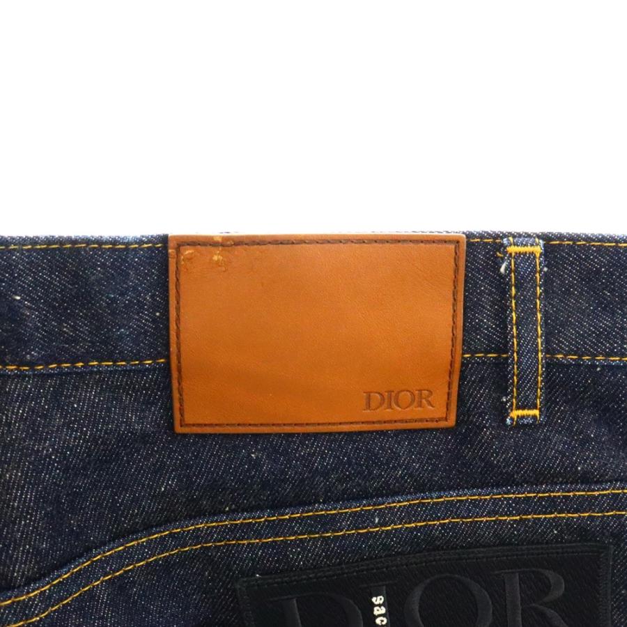 ディオール 21AW×サカイ スリムフィット ジーンズ ローコットン ディオール 21AW×サカイ スリムフィット ジーンズ ローコットン