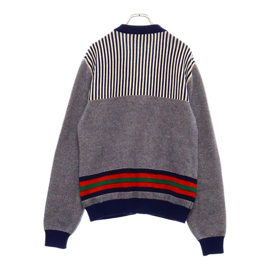 GUCCI（グッチ） GG刺繍 カーディガン740363 XKC4D ネイビー : BRING