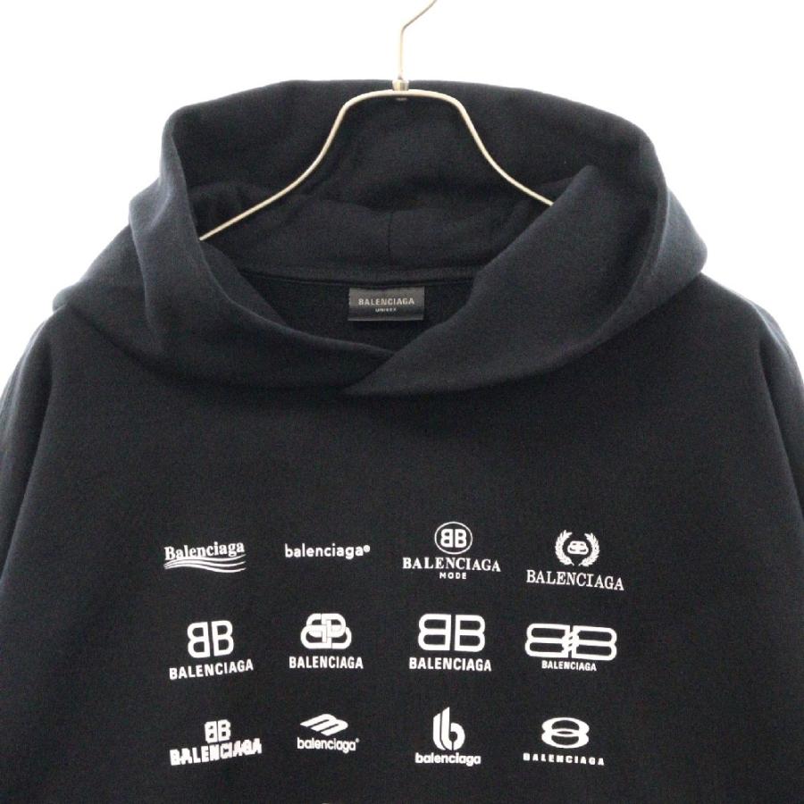BALENCIAGA バレンシアガ 22SS Archives Logos Hoodie Medium BALENCIAGA バレンシアガ 22SS Archives Logos Hoodie Medium