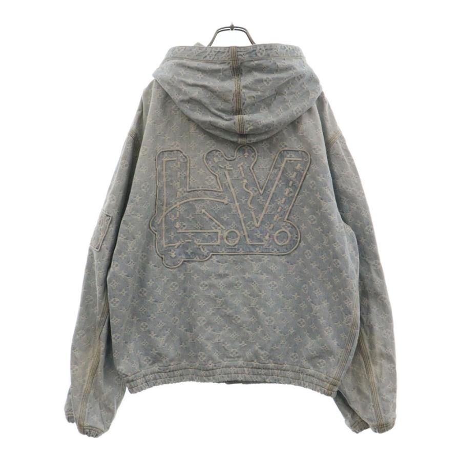 ルイ・ヴィトン LOUIS VUITTON LOUIS VUITTON × NBA ジャケット ブルゾン 衣料品 アウター ナイロン メンズ ブラウン系 / マルチカラー RM212M ES8 HLB01E 【中古】 LOUIS VUITTON（ルイ・ヴィトン） 21AW NBA ジップスルー フーディ