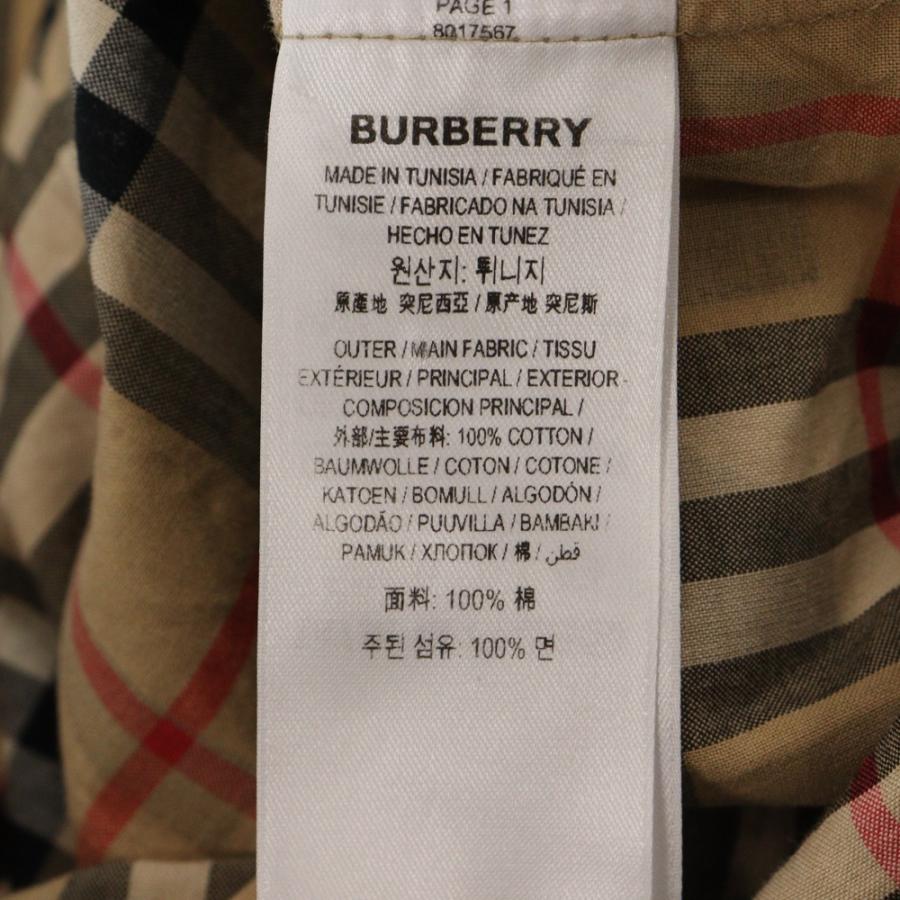 BURBERRY バーバリー ノヴァチェック プリントデザイン 長袖シャツ 