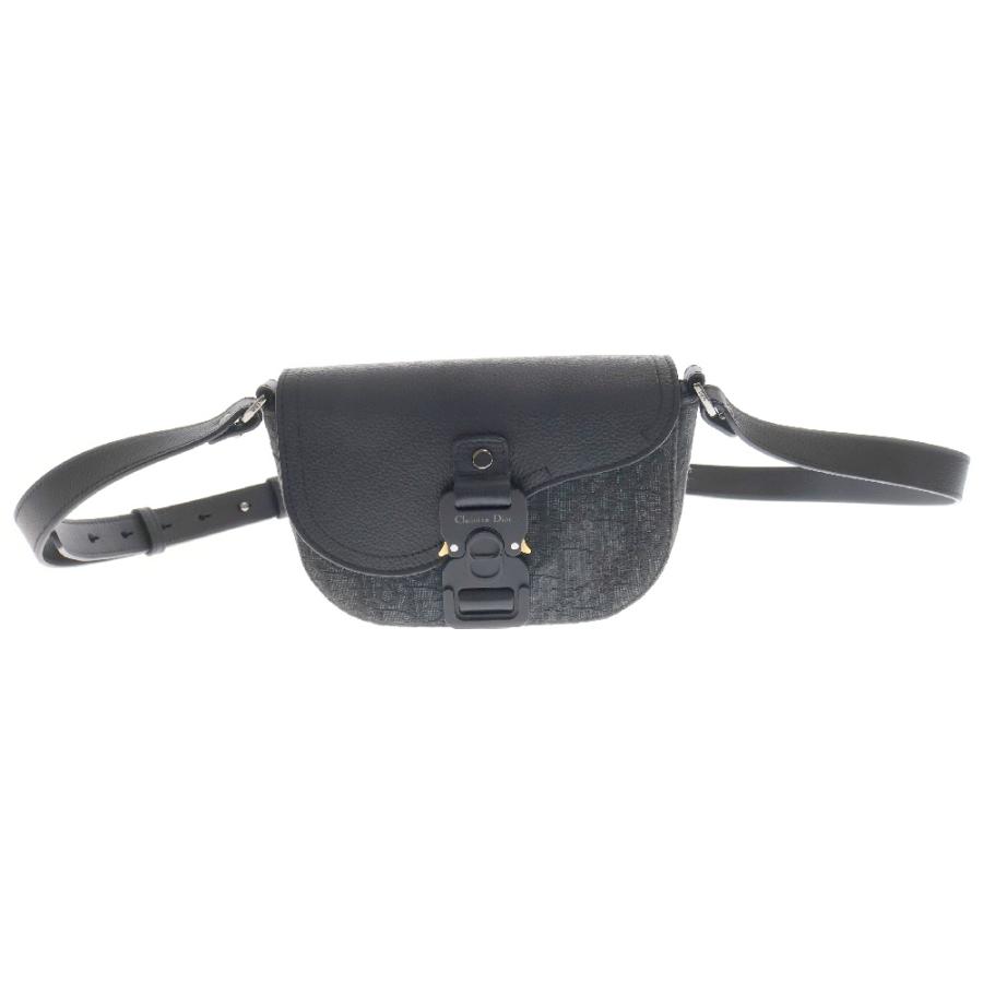 Christian Dior MINI SADDLE BAG FRAP フラップ付き オブリーク Christian Dior MINI SADDLE BAG FRAP フラップ付き オブリーク