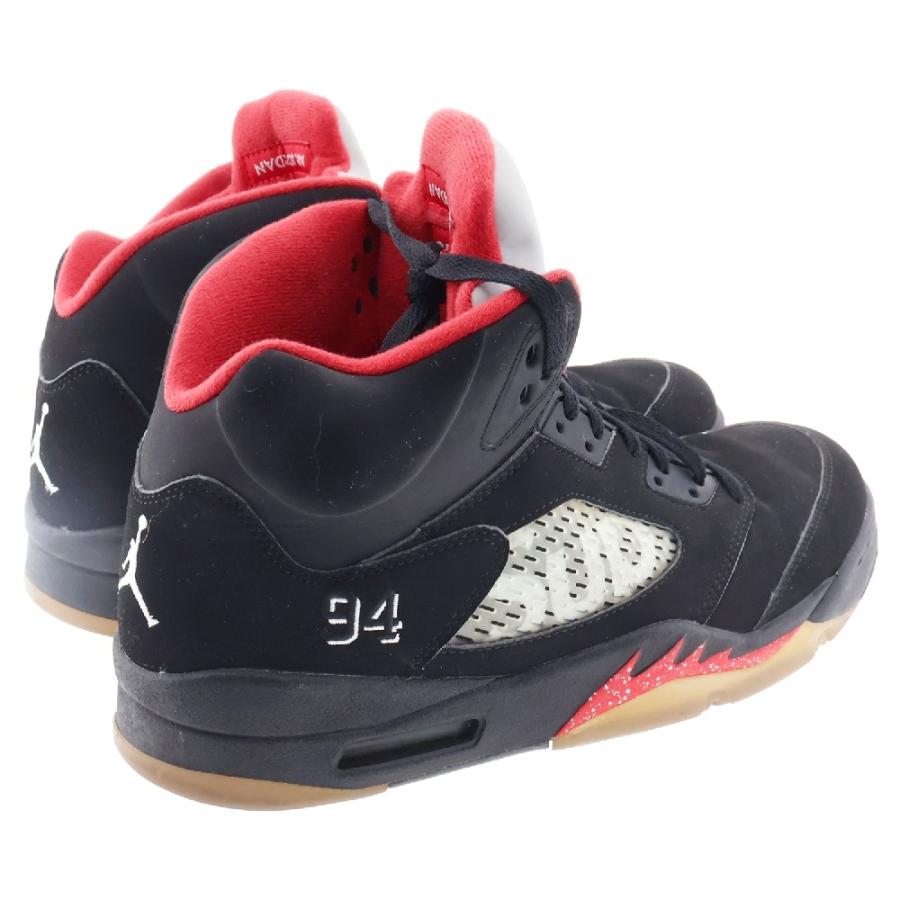 NIKE ナイキ × SUPREME Air Jordan 5 Retro Black シュプリーム NIKE ナイキ × SUPREME Air Jordan 5 Retro Black シュプリーム