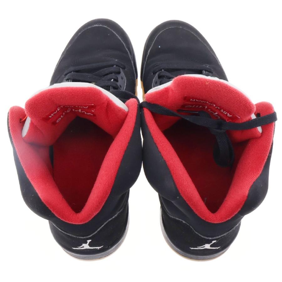NIKE ナイキ × SUPREME Air Jordan 5 Retro Black シュプリーム NIKE ナイキ × SUPREME Air Jordan 5 Retro Black シュプリーム