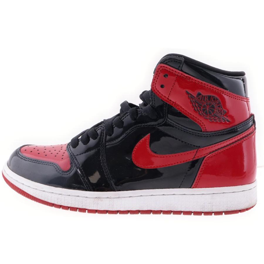NIKE ナイキ AIR JORDAN 1 エアジョーダン レトロ ブレッド パテント 