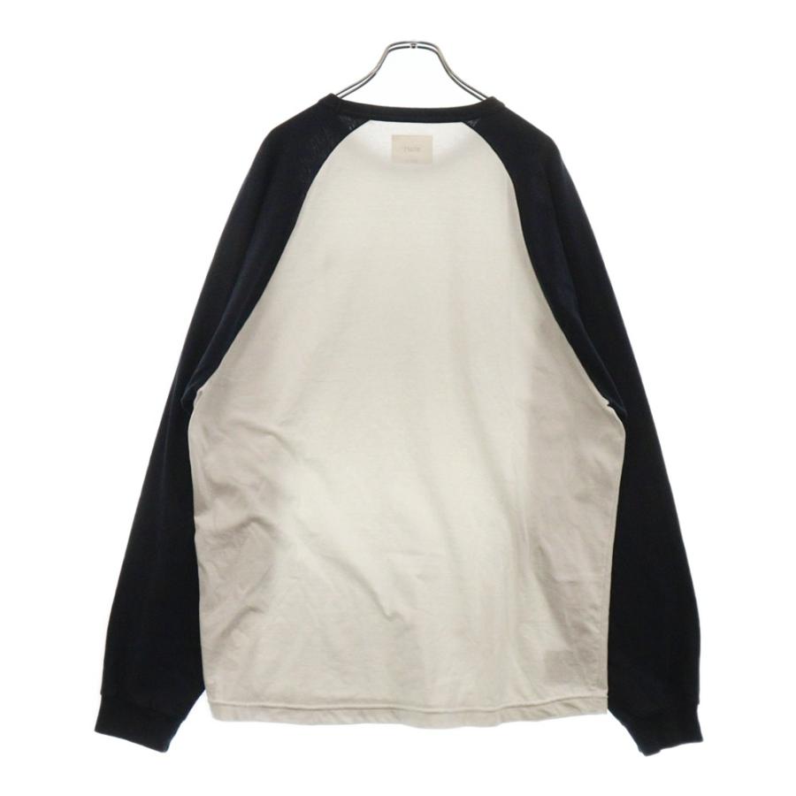 WTAPS ダブルタップス 23SS ワンポイントし刺繍 ラグラン 長袖Tシャツ 
