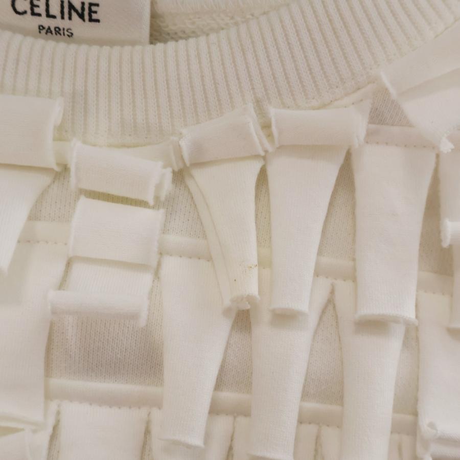 CELINE セリーヌ 22AW オーバーサイズ Cロゴアップリケ フリンジ CELINE セリーヌ 22AW オーバーサイズ Cロゴアップリケ フリンジ