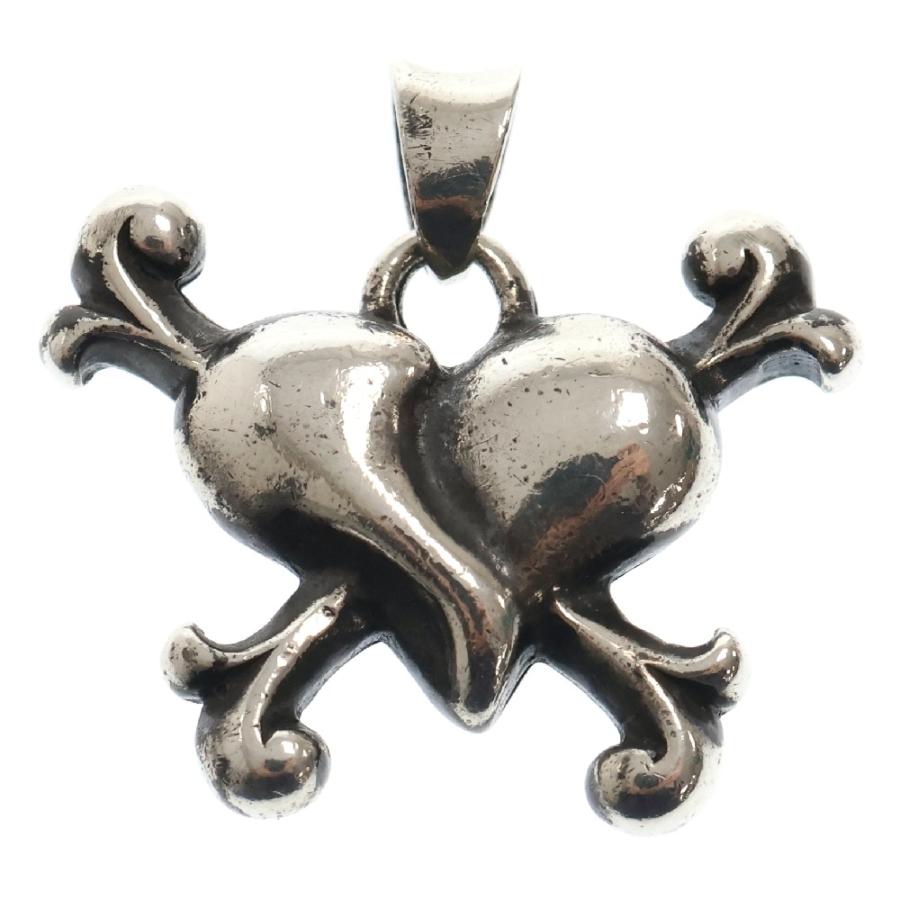 Travis Walker（トラヴィスワーカー） HEART AND CROSS BONES PENDANT