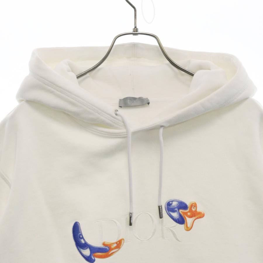 DIOR × ケニーシャーフ 21aw クルーネックコラボスウェット ロゴ刺繍 DIOR × ケニーシャーフ 21aw クルーネックコラボスウェット ロゴ刺繍