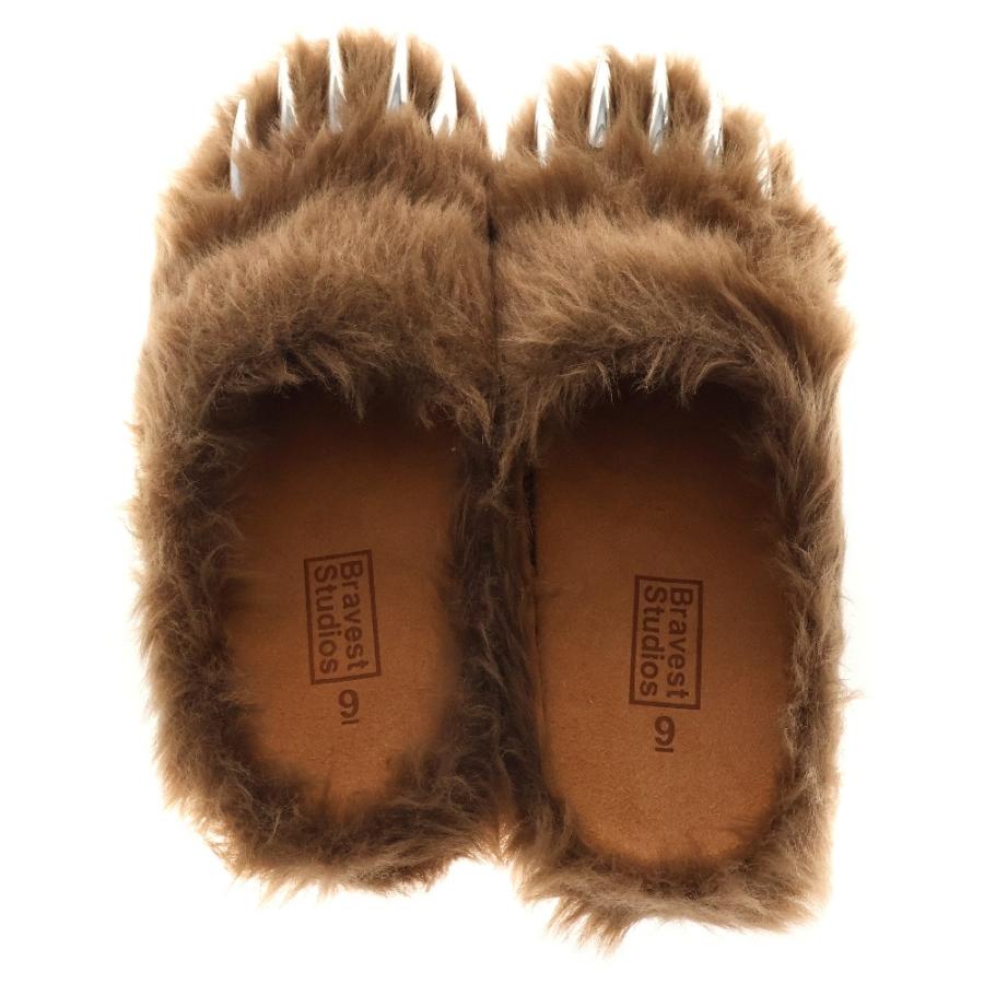 Bravest Studios bear claw mule ファーベアサンダル ミュール