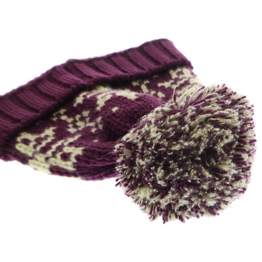 KAPITAL キャピタル 3G Wool Snow Pattern Knit 3G ウール 雪柄ニット