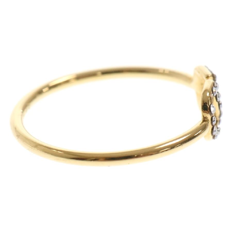 VALENTINO ヴァレンチノ Vロゴ スワロフスキー シグネチャーリング  