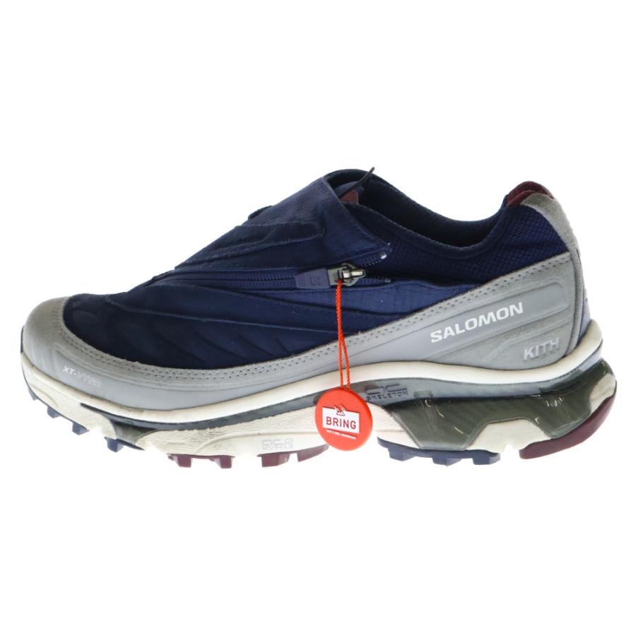 SALOMON サロモン ×KITH XT-4K 477738 ジップローカットスニーカー  