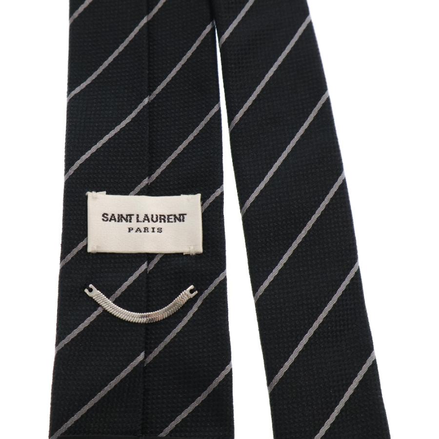SAINT LAURENT PARIS サンローラン パリ ネクタイ ストライプ SAINT LAURENT PARIS サンローラン パリ ネクタイ ストライプ｜SAINT