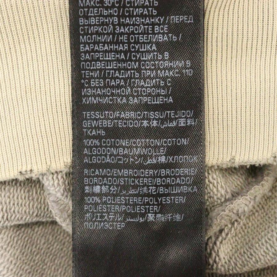 BALENCIAGA バレンシアガ ダメージ加工 袖ペイントロゴ ジップアップ  