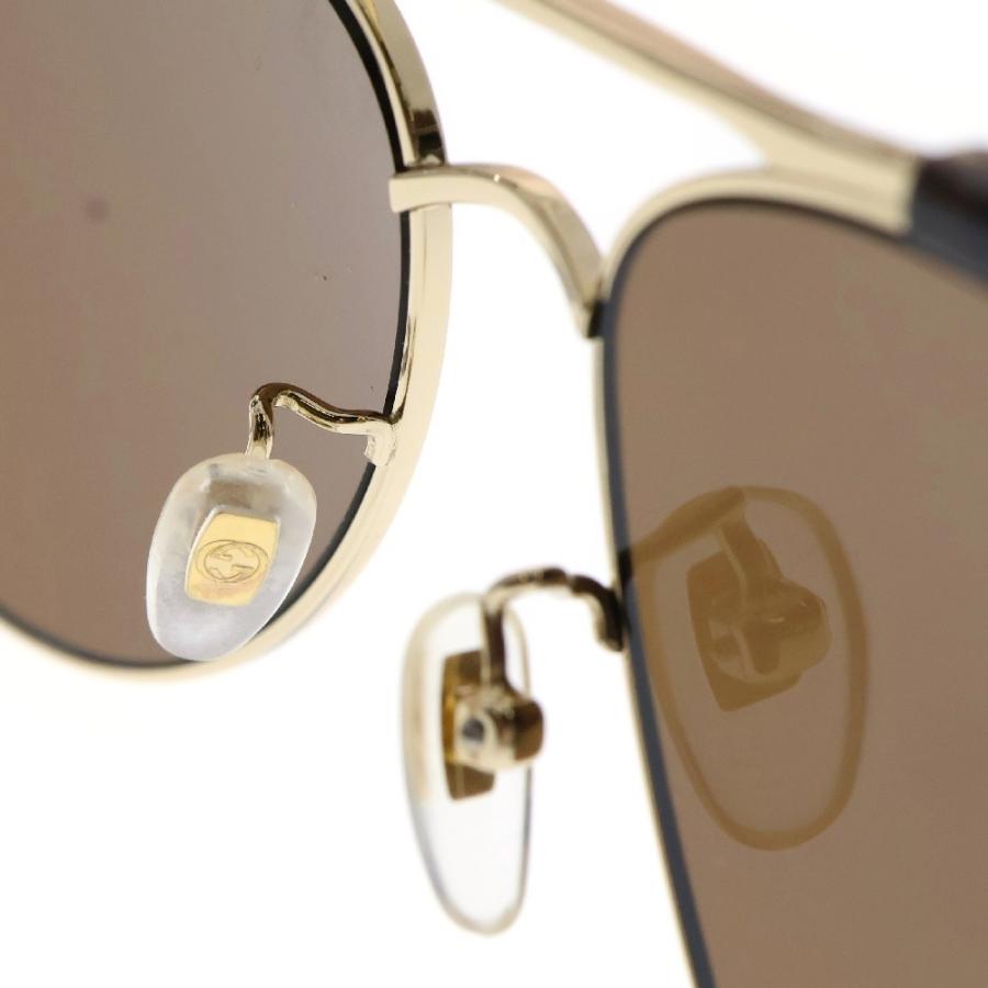 GUCCI グッチ ティアドロップ サングラス ブラウン GG0288SA : BRING  