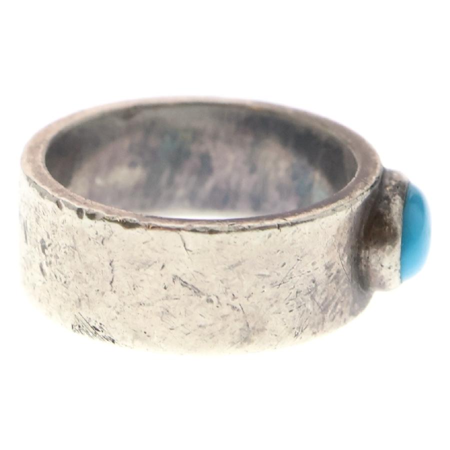 goro's（ゴローズ） ターコイズ平打ちリング シルバー : BRING Yahoo