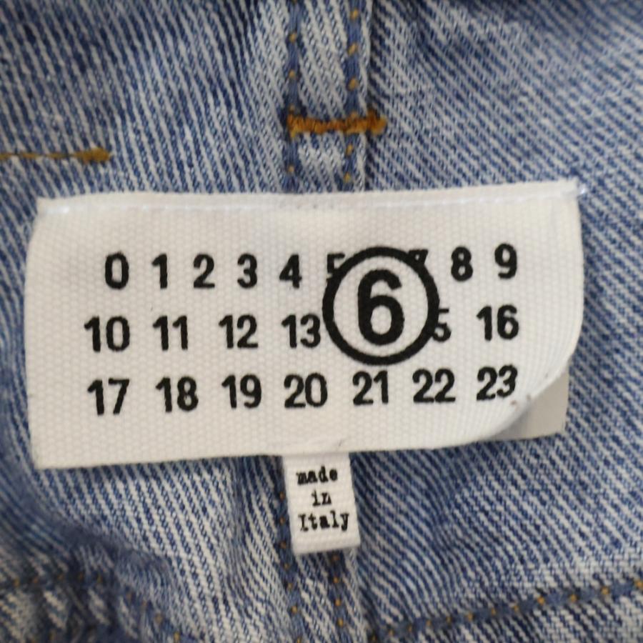 エムエムシックスメゾンマルジェラ ペイント加工 センターシーム  