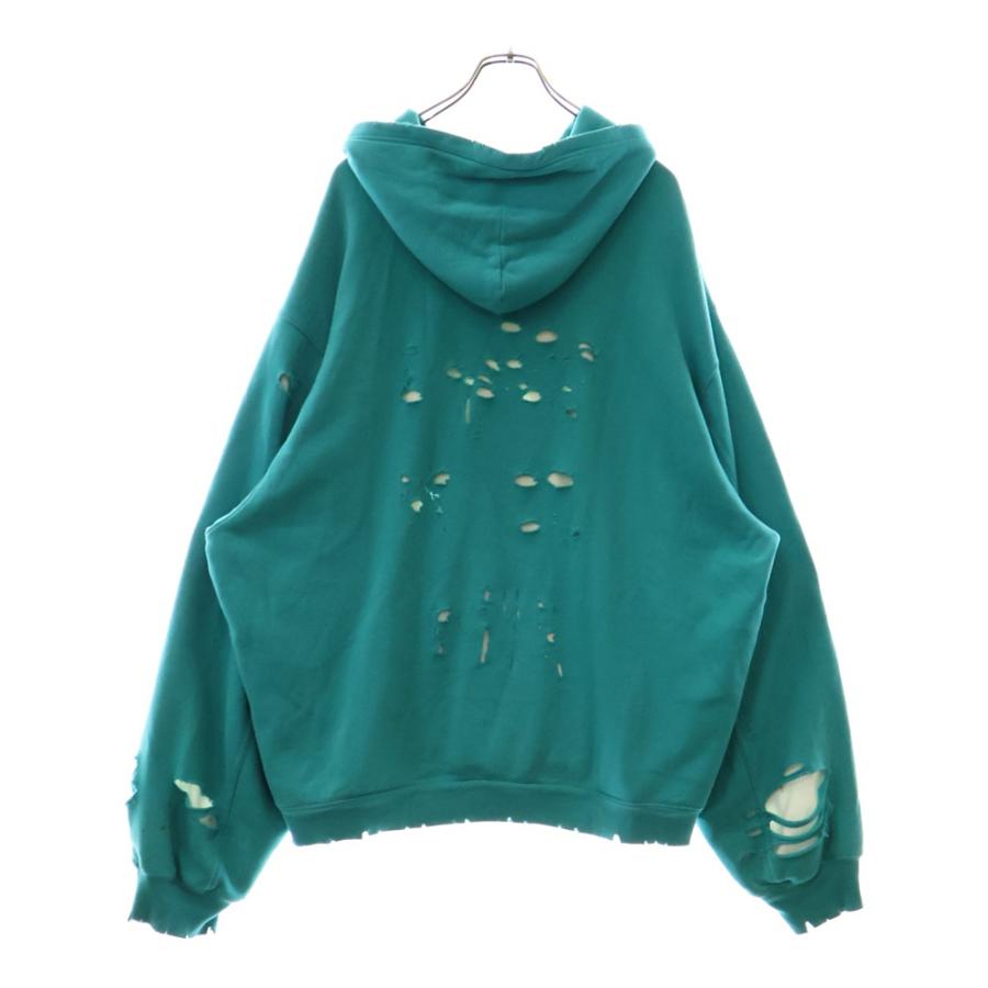 BALENCIAGA バレンシアガ 21SS Caps Destroyed Hoodie キャップ
