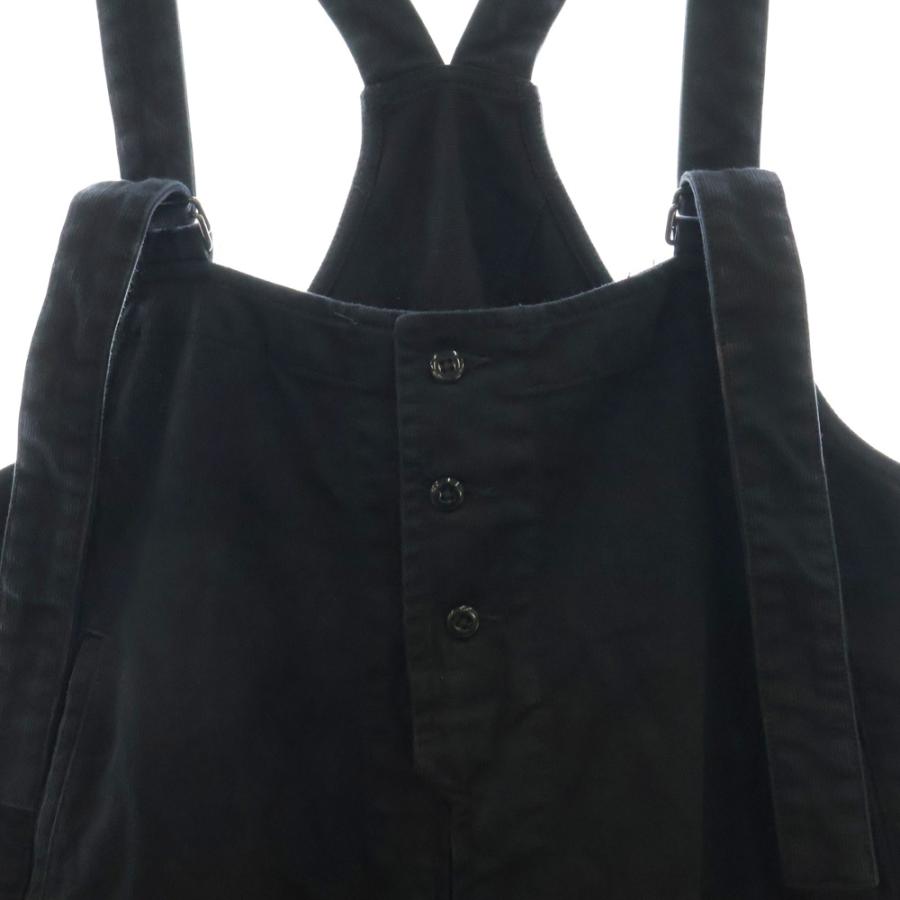 ヨウジヤマモト プールオム オーバーオール ブラックスキャンダル