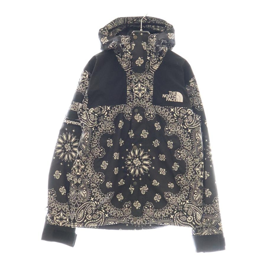 美品　シュプリーム ノースフェイス バンダナ マウンテンジャケット Lサイズ Supreme シュプリーム ノースフェイス THE NORTH FACE 14AW