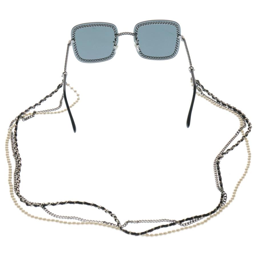 CHANEL（シャネル） 4244 c.108/S4 3連チェーンデザイン スクエア