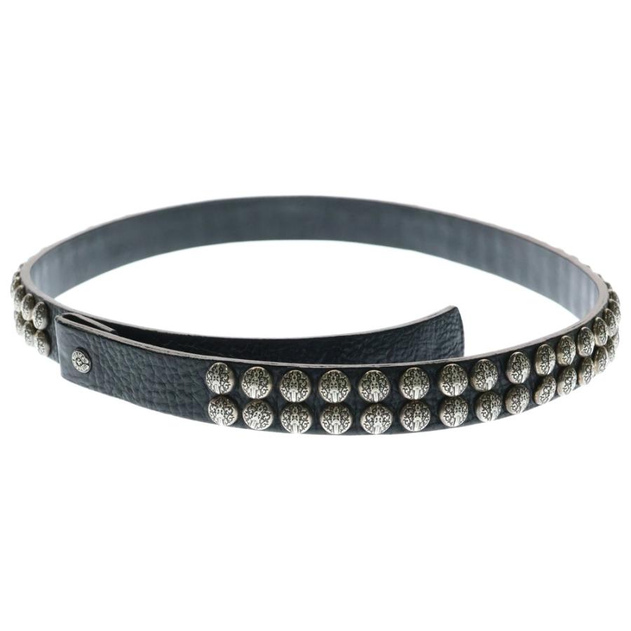 CHROME HEARTS（クロムハーツ） ダガースタッズ レザーベルト : BRING