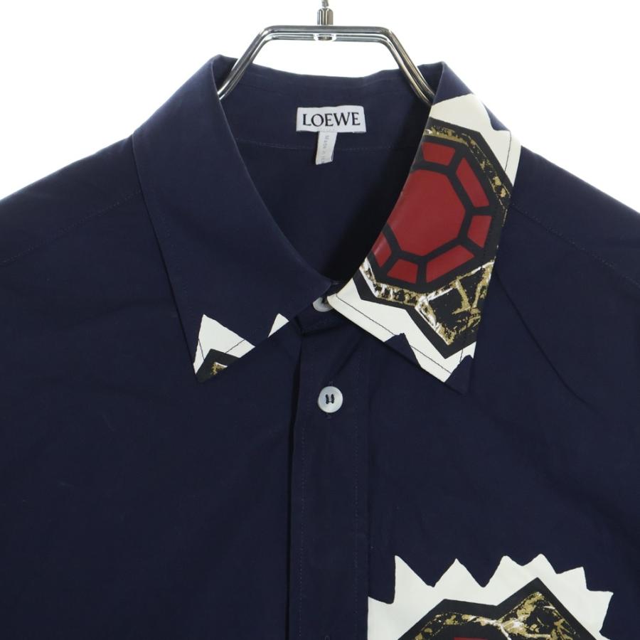 LOEWE（ロエベ） 21AW Ring PrinT-Shirt Navy Blue ジョープレイナード