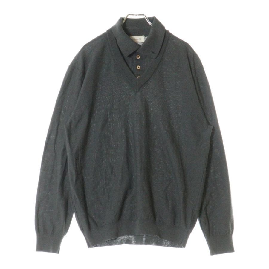 LEMAIRE（ルメール） 22AW TROMPE LIL POLO SHIRT レイヤードデザイン
