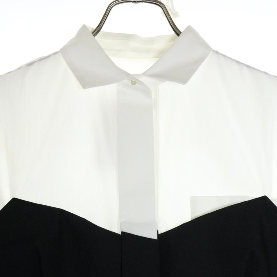 sacai（サカイ） シャツドッキング ワンピース レディース 22ー06372