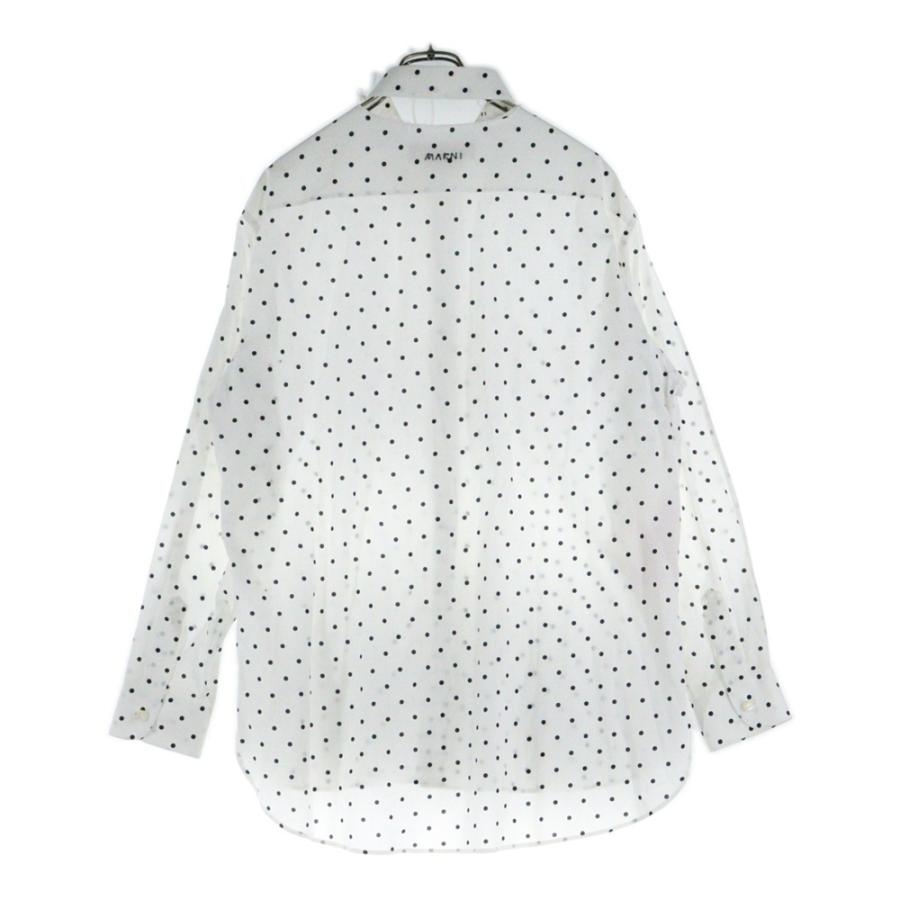 MARNI（マルニ） POLKA DOT PRINT POPLIN SHIRT CUMU0283SY ポルカ