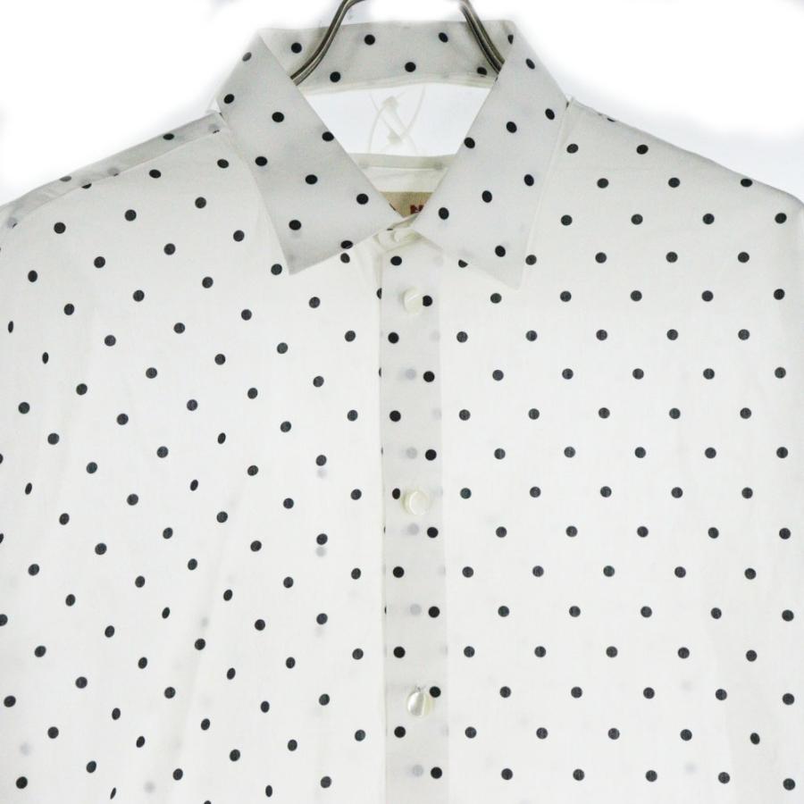 MARNI（マルニ） POLKA DOT PRINT POPLIN SHIRT CUMU0283SY