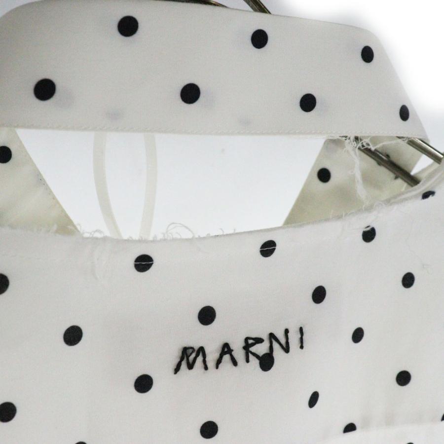 MARNI（マルニ） POLKA DOT PRINT POPLIN SHIRT CUMU0283SY