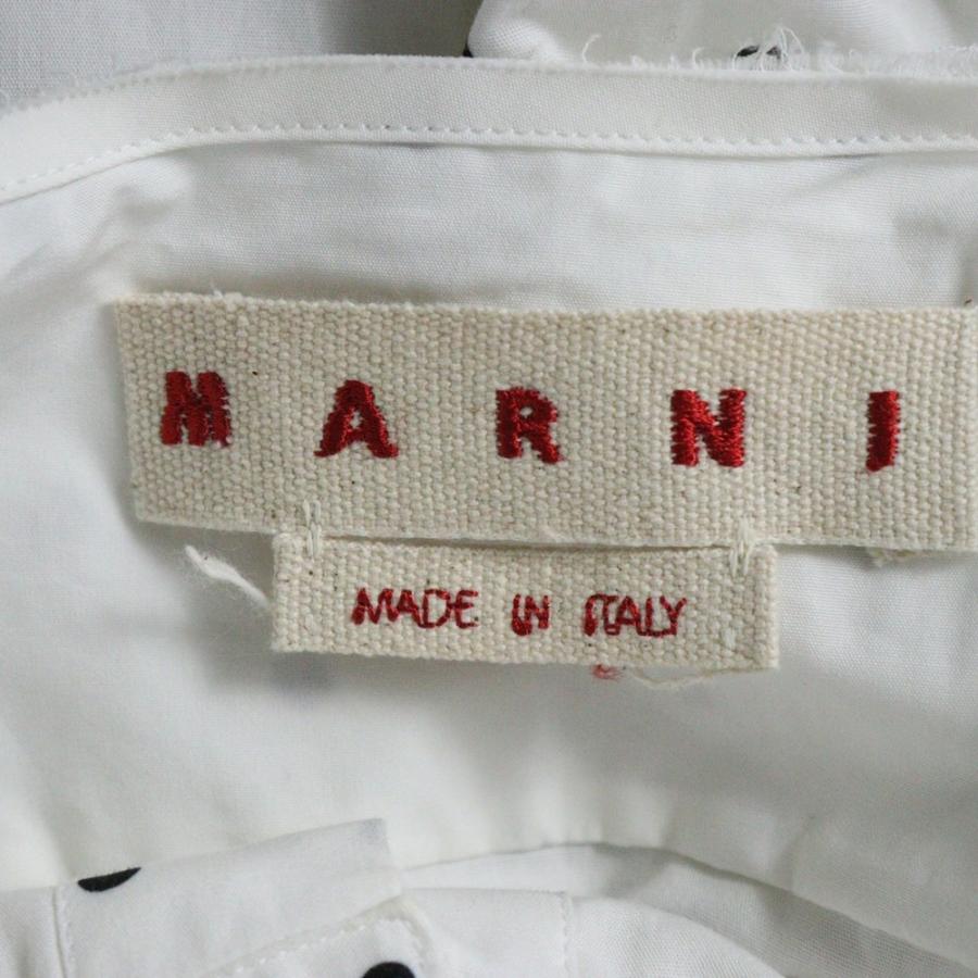 MARNI（マルニ） POLKA DOT PRINT POPLIN SHIRT CUMU0283SY