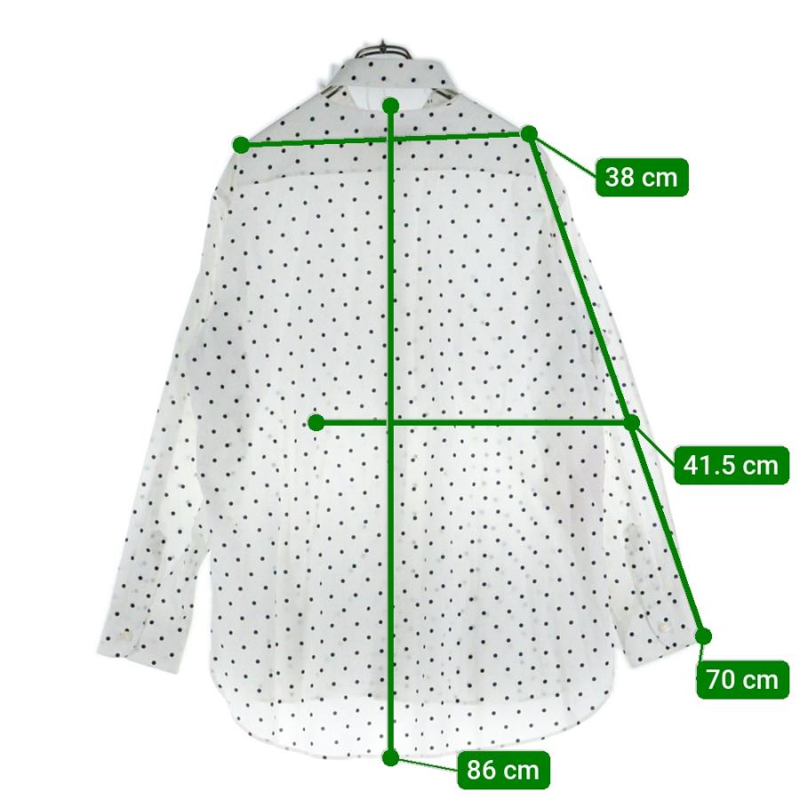 MARNI（マルニ） POLKA DOT PRINT POPLIN SHIRT CUMU0283SY