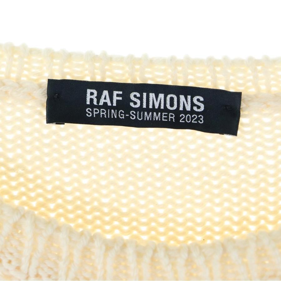 RAF SIMONS（ラフ シモンズ） 23SS BULKY KNIT SWEATER WITH R