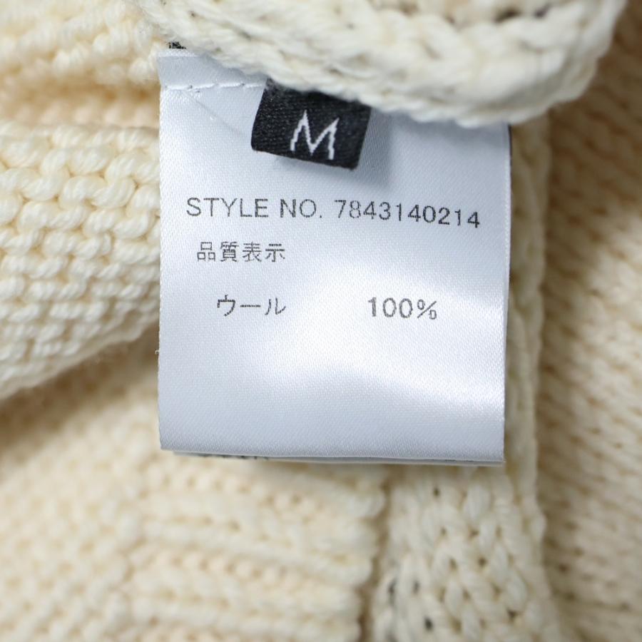 RAF SIMONS（ラフ シモンズ） 23SS BULKY KNIT SWEATER WITH R