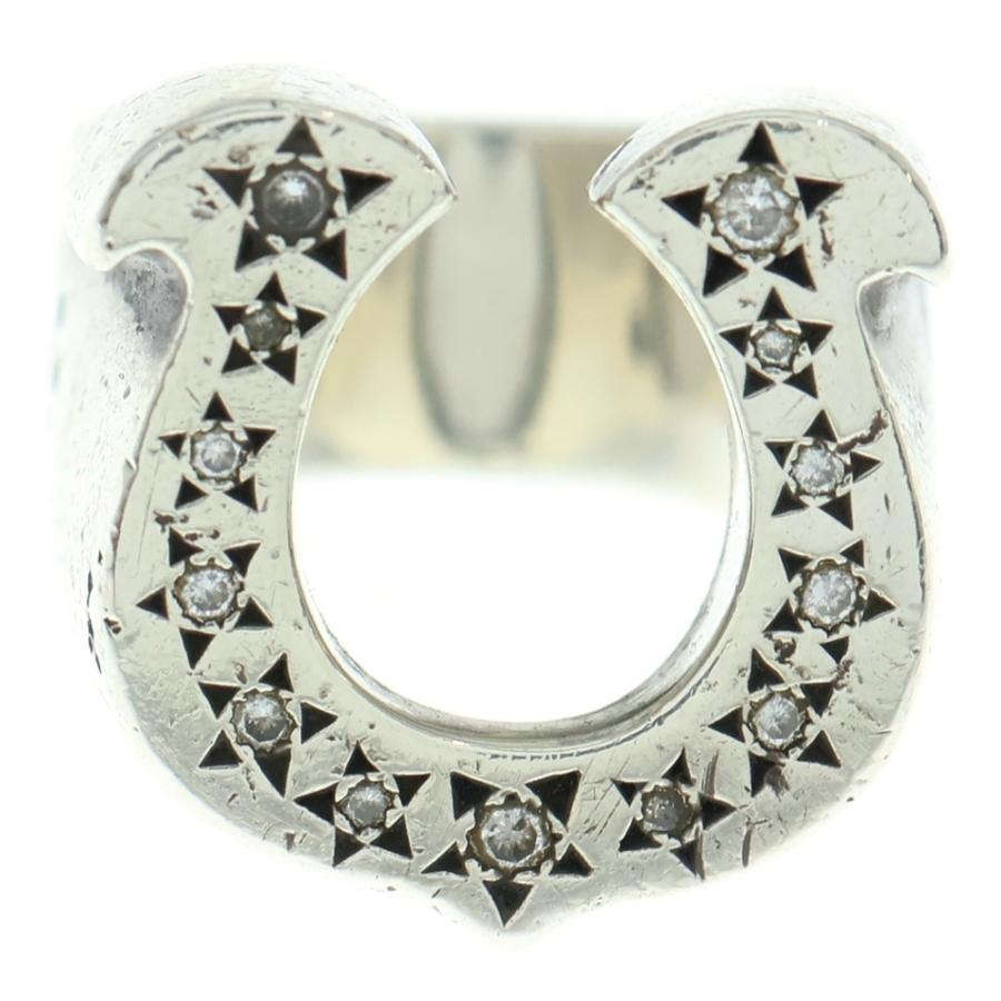 TENDERLOIN（テンダーロイン） T-H.S RING SILVER ホースシュー ダイヤ