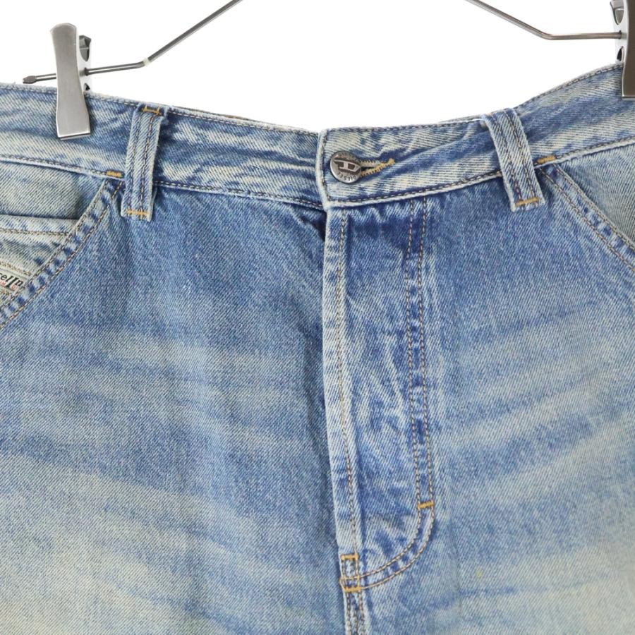 DIESEL（ディーゼル） 24SS D-LIVERY-SHORT カーペンター ハーフデニム