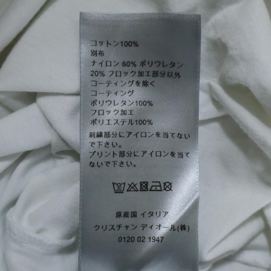 未使用級　20ss　Christian Dior　Tシャツ　リネン　beeロゴ DIOR | BEE Tシャツ コットンジャージー