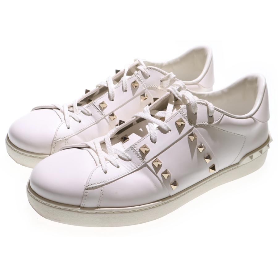 VALENTINO（ヴァレンティノ） ロックスタッズ レザーローカット 
