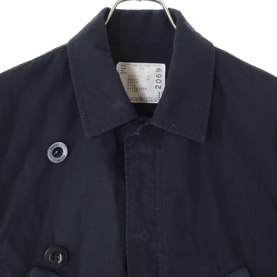 sacai（サカイ） 19AW ミリタリージャケット ドッキング