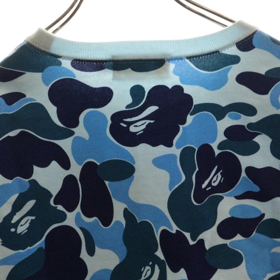 美品【希少サイズXL】アベイシングエイプ◇シャークカモフラスウェット　パイルロゴ 美品【希少超人気】アベイシングエイプ◇シャークカモフラスウェット